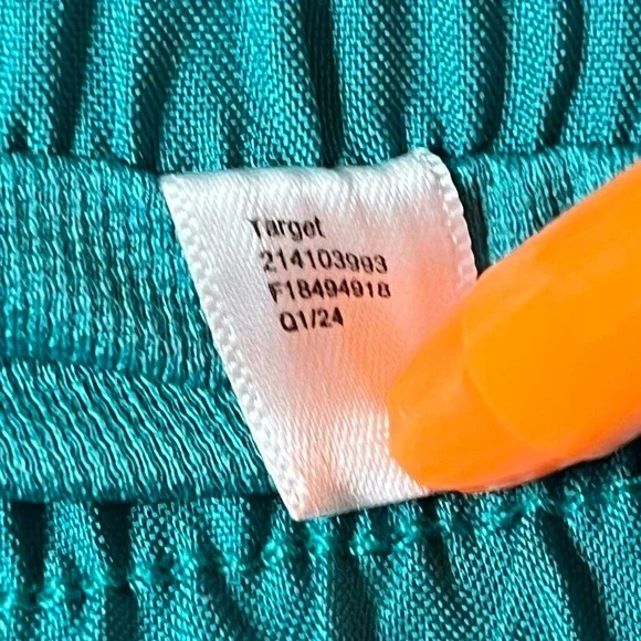 All In Motion Emerald Green Pleated Lined Shorts Women's M High Rise Athletic EC - Picture 5 of 5